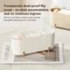 Toilettenaufbewahrungsbox für den Hausgebrauch, mit transparentem Deckel, zur Aufbewahrung von Make-up-Tüchern und Make-up-Paletten 2