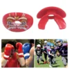 Rugby Sport Mundschutz Fußball Sport Professioneller Mundschutz Basketball Hockey Boxen Silikon Schutzausrüstung