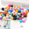 30/50 stücke Neue 19mm Silikon runde perlen Für Schmuck Machen DIY Armband Halskette Schlüsselbund Stift Etc Handgemachte Accessoires 2