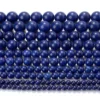 Natürliche Lapislazuli-Steinperlen, runde Abstandsperlen für Schmuckherstellung, DIY-Charms, Armbänder, Halsketten, Zubehör, 4, 6, 8, 10, 12 mm 3