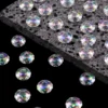 Acryl Transluzente AB Bunte Rad Perlen 14mm Glas Spacer Lose Perlen Für Schmuck Machen Armband DIY Schlüsselbund Zubehör 5