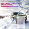 Mehrzweck-Schneeschaber mit automatischer Bürste, skalierbares, abnehmbares Frost- und Schneeräumwerkzeug für Windschutzscheiben 4