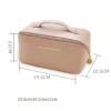 Kosmetik Tasche Neue Tragbare Weibliche Reise Große Kapazität Kulturbeutel Kosmetische Lagerung Tasche Box Tragbare Tote Lagerung Zipper 6