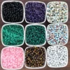 4 6 8 10 mm Naturstein Achat Quarz Tigerauge Perle Runde lose Distanzperle für Schmuckherstellung DIY Halskette Armband Zubehör
