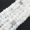 6x11mm AAA Unregelmäßige Naturstein Weiß Mondstein Perlen Lose Perlen für Schmuck Machen DIY Energie Charms Armbänder zubehör 2
