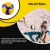 Volleyball der Größe 5, Soft-Touch-PU-Ball, für drinnen und draußen, Sport, Spielplatz, Fitnessstudio, Garten, Spiel, Training, Übung für Anfänger, MVA 300 2