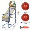 Angenehmes Arcade-Basketballspiel-Set – Dual-Play für drinnen und draußen, einfache Einrichtung mit Pumpe und Bällen, ideales Weihnachts- und Geburtstagsgeschenk 2