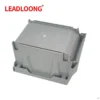 Blei loong Teile Behälter 13,5 stücke 10,5x7,6 x cm/5x4*3 Zoll grau stapelbar Kunststoff Garage Werkzeug Aufbewahrung sbox Container Organizer Behälter 6