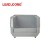 Blei loong Teile Behälter 13,5 stücke 10,5x7,6 x cm/5x4*3 Zoll grau stapelbar Kunststoff Garage Werkzeug Aufbewahrung sbox Container Organizer Behälter 5