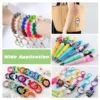 170 teile/los Boxed 15mm Farbige Silikon Runde Perlen Gemischt Set Für Schmuck DIY Schlüsselbund Stift Halskette Armband Ohrringe Zubehör 6