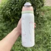 32oz Owa Isolierte Wasserflasche aus Edelstahl mit Strohhalm und Bändern, BPA-freie Sportwasserflasche für Männer und Frauen, tragbar 2