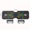 Tragbares multifunktionales Push-up-Board-Set mit Griffen, faltbare Fitnessgeräte für Brust, Bauch, Arme und Rückentraining 6