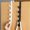 Behind The Door Storage Hook Space-Saving Coat & Bag Hanger for Dorm Office School Locker Wardrobe Organization 2