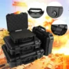 Wasserdichter Hard Case Toolkit Sicherheitsschutz Organizer Hardware Toolbox mit Schwammaufbewahrung Pelikan Case Box