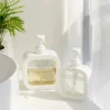 300/500ml Bad Seifensp ender nachfüllbare Lotion Shampoo Dusch gel halter tragbare Reisesp ender leere Bad Pump flasche