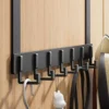 Haken über der Tür, 6 Haken, Kleidung, Mantel, Hut, Handtuchhalter, Badezimmer-Organizer, Rack, Türhänger, Halter, Heim- und Küchenzubehör 5