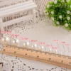 10-1000 teile/los 3-20mm Gerade Löcher Acryl Imitation Perle Beige Armband Runde Perlen Für DIY Handwerk schmuck Machen Liefert 6