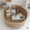 Runde Desktop-Aufbewahrungskörbe, Schmuckschlüssel, Fernbedienung, Organizer, Schlafsaal, Schlafzimmer, Schreibtisch, Spielzeug, Kosmetik, Buch, Stiftboxen 4