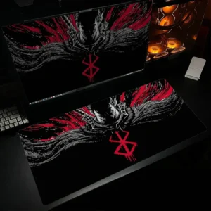 Mauspad Computer Gaming Zubehör Varmilo Tastatur MousePad CS GO LOL Mauspad Berserk Guts Anime Dywan Gamer Schreibtischunterlage