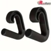2 Stück 90 °   Hakenförmiger Fitnessgriff, multifunktionaler Klimmzuggriff, Klimmzug für hartes Rudern, Rückenkrafttrainingsgerät 1