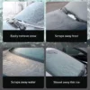 Auto Windschutzscheibe Fenster Eis Schaber Schnee Entfernung Auto Schnee Reinigung Glas Schaben Werkzeug TPU Winter Auto Eis Breaker Schnee Schaufel 5