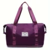 Damen-Reisetasche mit großem Fassungsvermögen, Nylon-Fitness- und Reisetasche, leichte Gepäckhandtasche, vielseitige Sporttasche, lässiger Stil