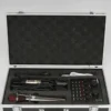 1 stücke Tragbare ToolBox Aluminium Sicherheit Ausrüstung Toolbox Instrument Fall Lagerung Box Koffer Schlagfest Fall mit Schwamm 4