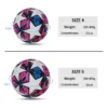Standard-Fußball, professionell, Outdoor, Sport, Spielbälle, Training, nahtloser Fußball, hochwertiges PU-Material, Größe 5, Größe 4 2