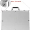 1 stücke Tragbare ToolBox Aluminium Sicherheit Ausrüstung Toolbox Instrument Fall Lagerung Box Koffer Schlagfest Fall mit Schwamm 5