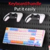 Desktop-Stecktafel-Aufbewahrungsset: Stand-up-Clip – auf Paneelen, perfekt für die Aufbewahrung im Heimbüro und im Arbeitszimmer. 3