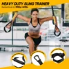 320 kg Suspension Training Gürtel Hause Fitness Spannung Band Spannung Seil Widerstand Band Suspension Training System Gym Ausrüstung 5