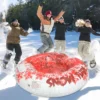 1-teiliger aufblasbarer Schneeschlauch für Erwachsene, verdickter, robuster Schlitten mit Griffen, Winter-Outdoor-Sportausrüstung für Familienaktivitäten 4