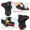 BraceTop 6 Teile/satz Knieschützer für Teenager und Erwachsene Ellenbogenschützer Handgelenkschützer Schutzausrüstung für Rollschuhlaufen Skateboarden Radfahren Sport 5