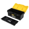 Deli 1 pcs mehrere Spezifikationen Toolbox Doppels chicht Werkzeuge Aufbewahrung sbox mit Griff multifunktion alen tragbaren Tool Organizer 4