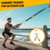 320 kg Suspension Training Gürtel Hause Fitness Spannung Band Spannung Seil Widerstand Band Suspension Training System Gym Ausrüstung 4