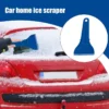 Eiskratzer für Autofensterschaber für Autos, tragbarer Fenster-Eiskratzer, wiederverwendbares Frostentfernungswerkzeug für Autos, LKWs 6