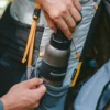 600 ml Sportflaschen Titan Wasserflasche Outdoor Camping Antibakterielle isolierte Tasse Tourismus Sport Radfahren Wandern Thermoskanne 6