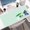 Übergroße Kinder und Studenten Cartoon Buch Tischmatte Anime Stitch Pu Leder Mauspad Home Office Tastatur Pad Niedliches Handgelenkpolster