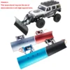 1/24 RC Aluminium verstellbare Schneeschaufel/Schneepflug-Set mit 12 G 180 °   Servomotor kompatibel mit 1/24 Axial SCX24 Crawler Car Upg 6