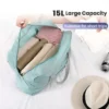 Faltbare Reisetasche für Flugzeuge, Handgepäcktasche für Damen und Mädchen, leicht, großes Fassungsvermögen, Sport, Wochenendausflug über Nacht 3
