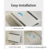Neue Küche Lagerung Rack mit Rutsche Schienen Ausziehbare Küche Schublade Typ Ablage Gewürz Box Lagerung Regal Schränke Organizer 5