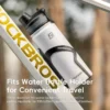 ROCKBROS Thermo-Wasserflasche, Sport-Wasserflasche, rutschfest, Edelstahl, kalter und heißer Thermobecher, Radfahren, Wanderausrüstung 6