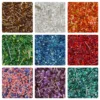 1000 Stück mehrfarbige Glas-Rocailles-Mix-Abstandsperlen in verschiedenen Größen für DIY-Schmuckherstellung, Armbänder, Halsketten, Ohrringe