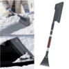 3-in-1-Windschutzscheiben-Schneerentferner, universeller einziehbarer Schneeentferner, Frontscheibe, Eiskratzen, Abtauen, Besen, automatisches Reiniger-Werkzeug 3