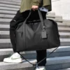 Sporttasche für Herren – Schwarze Reisetasche mit verstellbarem Schultergurt für Fitnessstudio, Reisen und Sportliebhaber, Fitness-Ausrüstungstasche 3