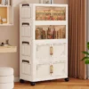 45/55/65 cm Länge, Multifunktions-Aufbewahrungsschrank, großes Fassungsvermögen, faltbar, einfach zu installierende Aufbewahrungsbox, staubdichter Kleiderschrank