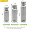 Radfahren Tragbare Sport Wasserflasche Reines Titan Wasserflasche Wiederverwendbare Trinkflasche für Outdoor Camping Tourismus Sport 6