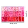 1 Satz/Box Ton Perlen Set Valentinstag Rosa Stil Für DIY Armband Herstellung Kit Perle Reis Perlen Armbänder, Halsketten, Schmuck Zubehör 4