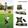 Outdoor-Sport-Spielzeugball mit elastischem Schaukel, Fußballtraining, Hilfspaket, körperliche Übung, persönliche Fähigkeiten, Übungsgurte 3