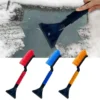 Auto-Eiskratzer und Bürste, Auto-Schaber, Schneebürste, Fenster, Eiskratzer, Schneeentferner für Auto, ergonomischer Schaumstoffgriff, Fenster-Schneereiniger 4